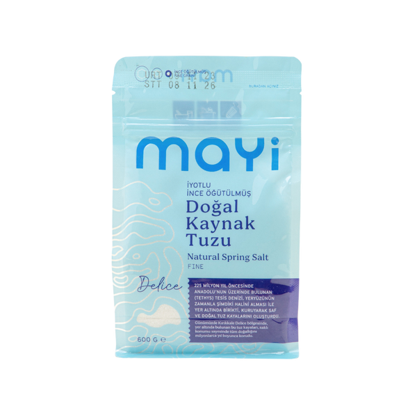 Jodiertes Natürliches Quellsalz (fein) 600gr