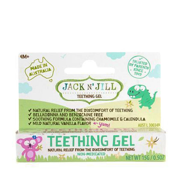Zahngel für durchbrechende Zähnchen