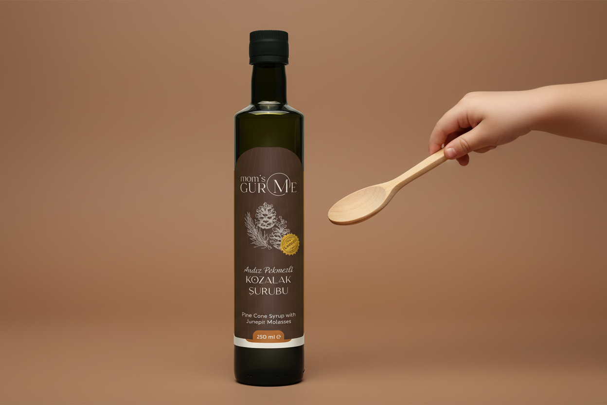 Dennenappelsiroop Met Andız- Melasse