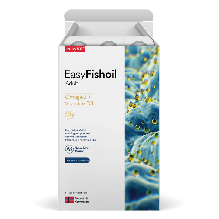 EasyFishoil Omega 3 & Visolie voor volwassenen