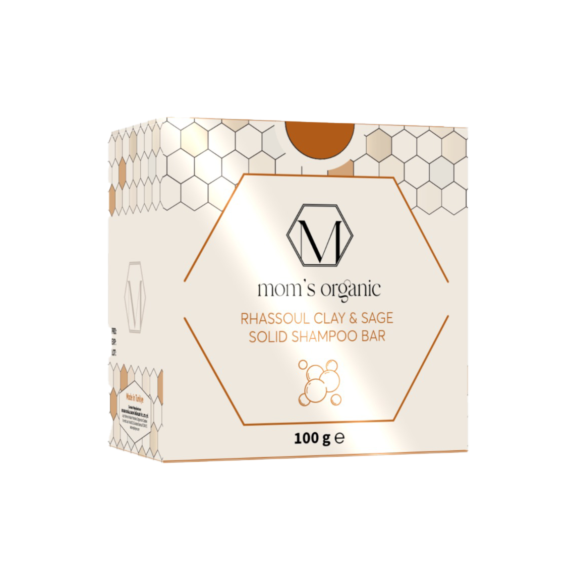 Shampoo bar Rhassoul klei & Salie