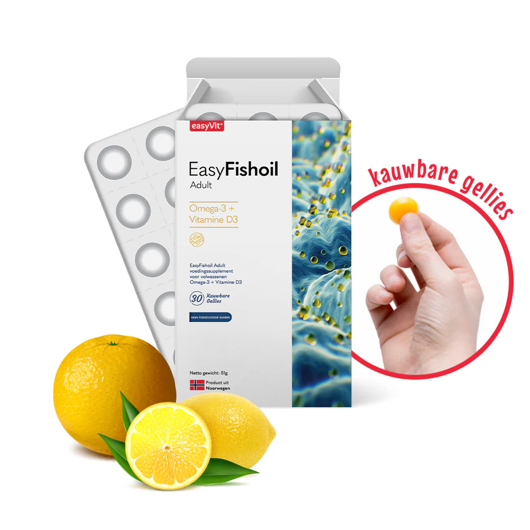 EasyFishoil Omega 3 & Visolie voor volwassenen
