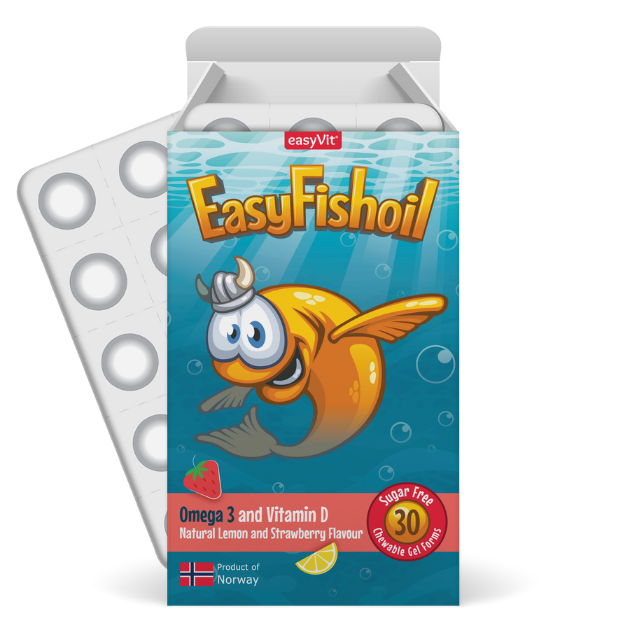 EasyFishoil Kids Fischöl für Kinder mit Omega-3 und Vitamin D