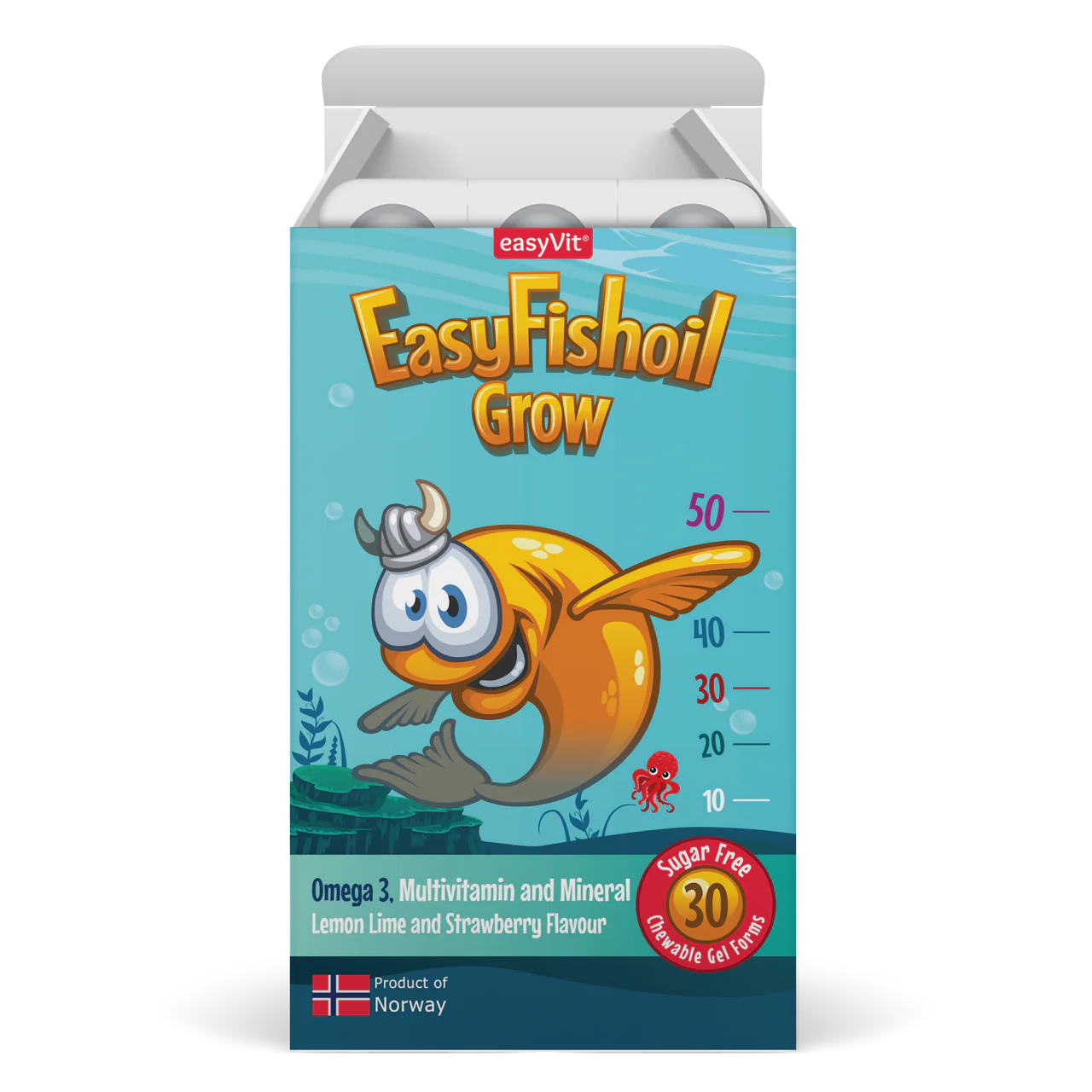 EasyFishoil Grow voor kinderen in de groei