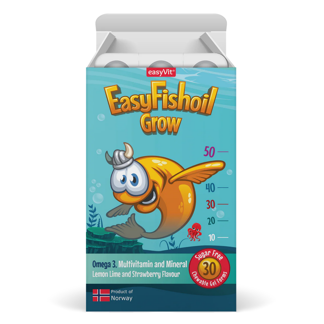 EasyFishoil Grow voor kinderen in de groei