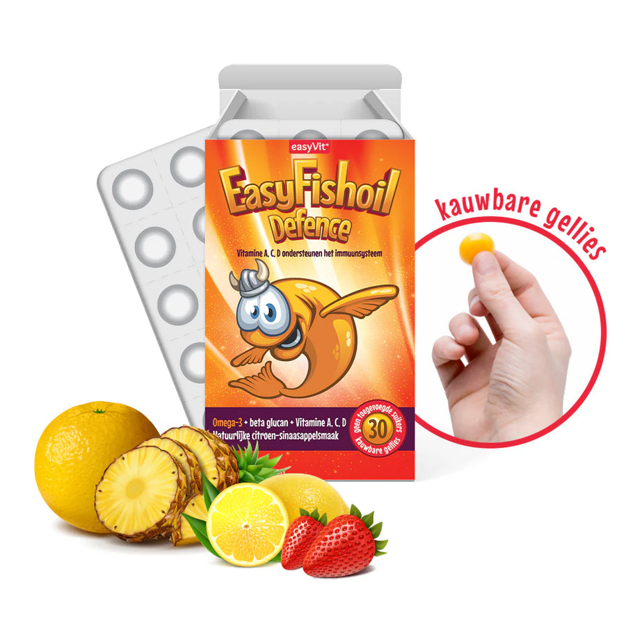 EasyFishoil Defence mit Beta-Glucan & Omega-3 für Kinder