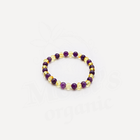 Bernstein Lemon Amethyst Jade