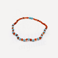 Amber Cognac – Turquoise
