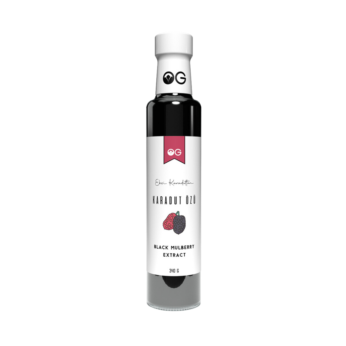 Schwarze Maulbeerensirup 340g