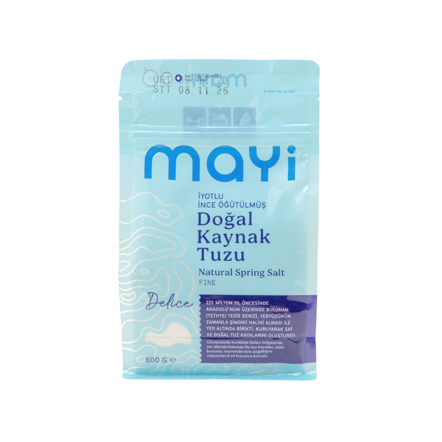 İyotlu Doğal Kaya Tuzu (İnce) 600gr