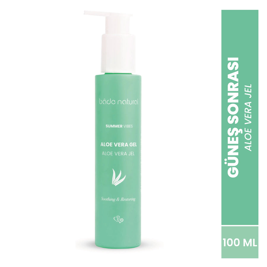 Aloe Vera Gel – Hydrating After Sun, 100% Natural, 100 ml