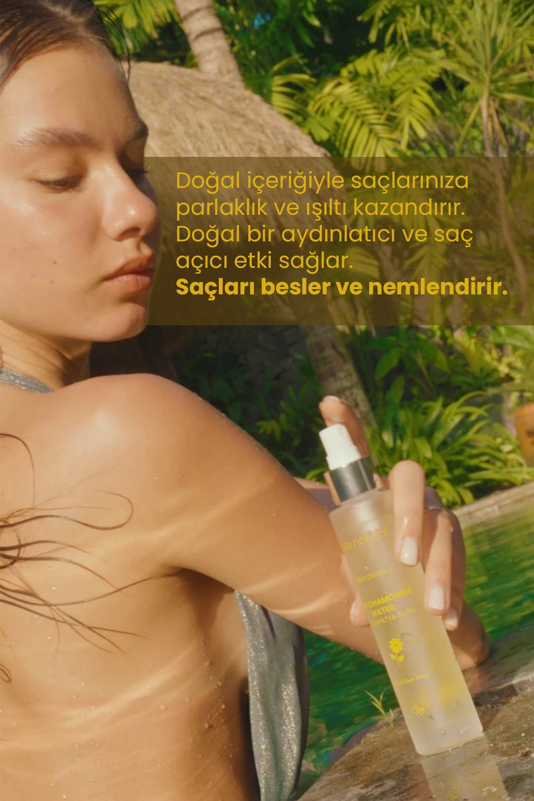 Kamillewater Haar Tonic – 100% natuurlijk en puur, 100 ml