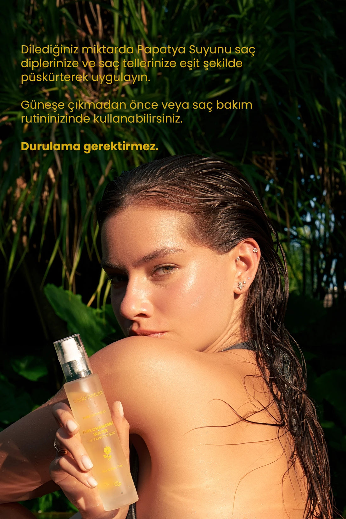 Kamillewater Haar Tonic – 100% natuurlijk en puur, 100 ml