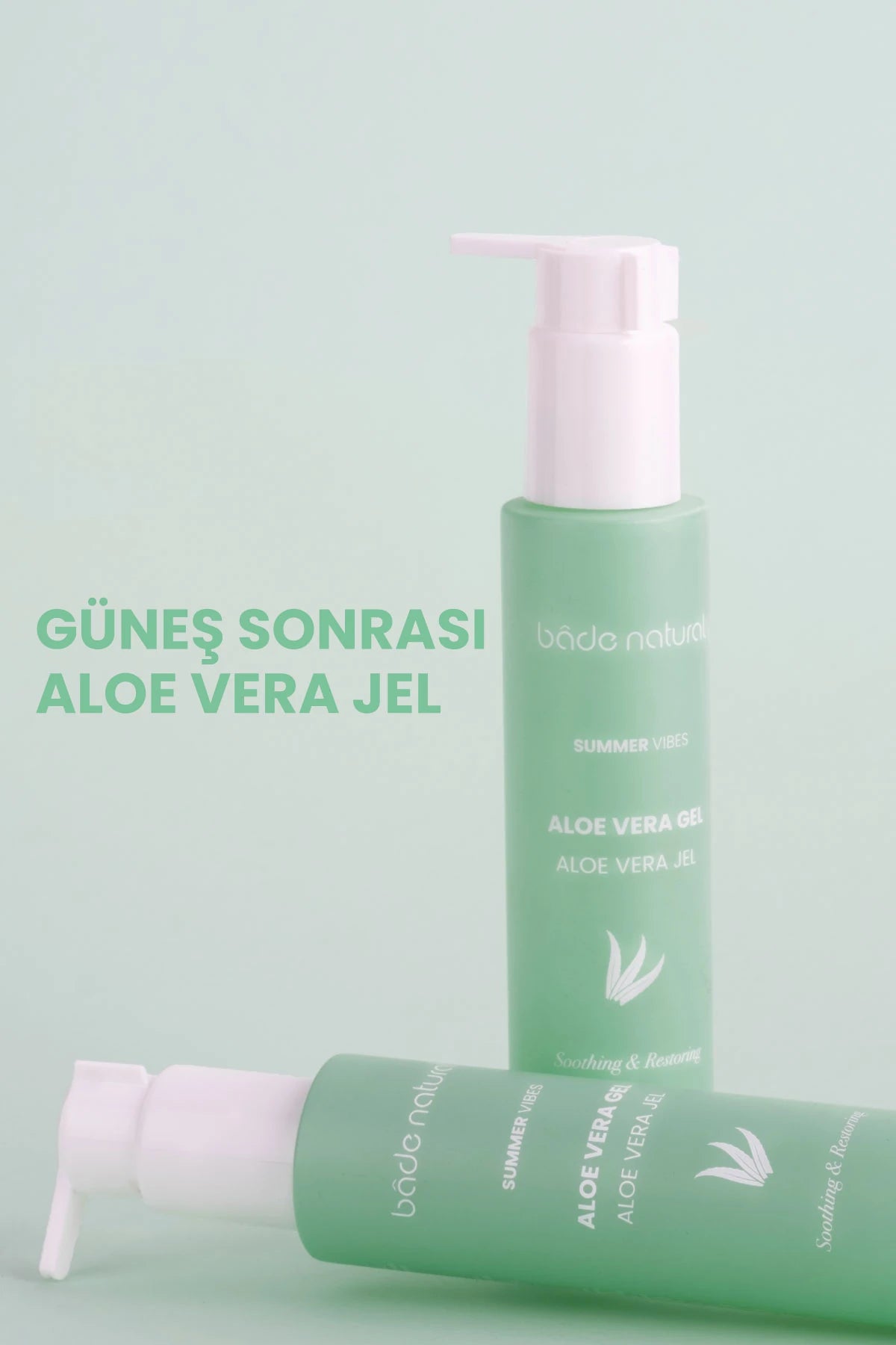 Aloë Vera Gel – Hydraterende After Sun, 100% natuurlijk, 100 ml