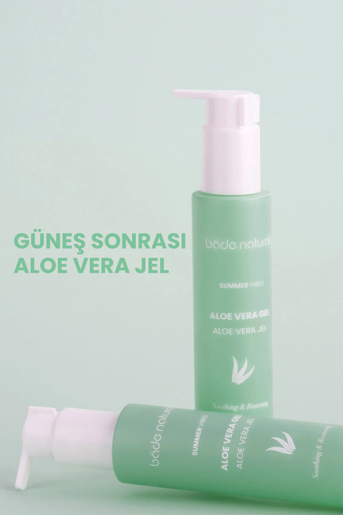 Aloë Vera Gel – Hydraterende After Sun, 100% natuurlijk, 100 ml