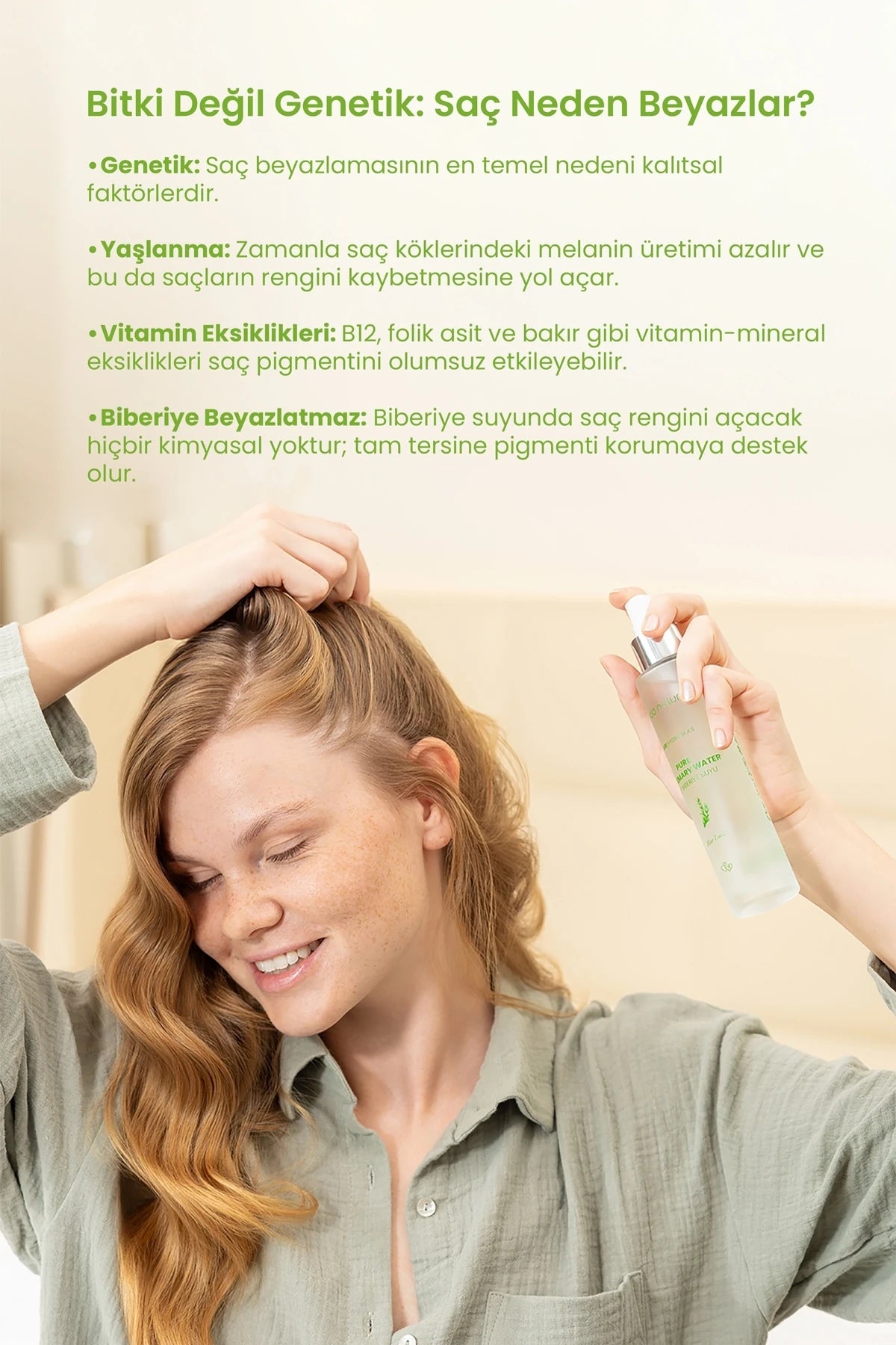 Rozemarijnwater Versterkende Haar Tonic – 100% natuurlijk en puur, 100 ml