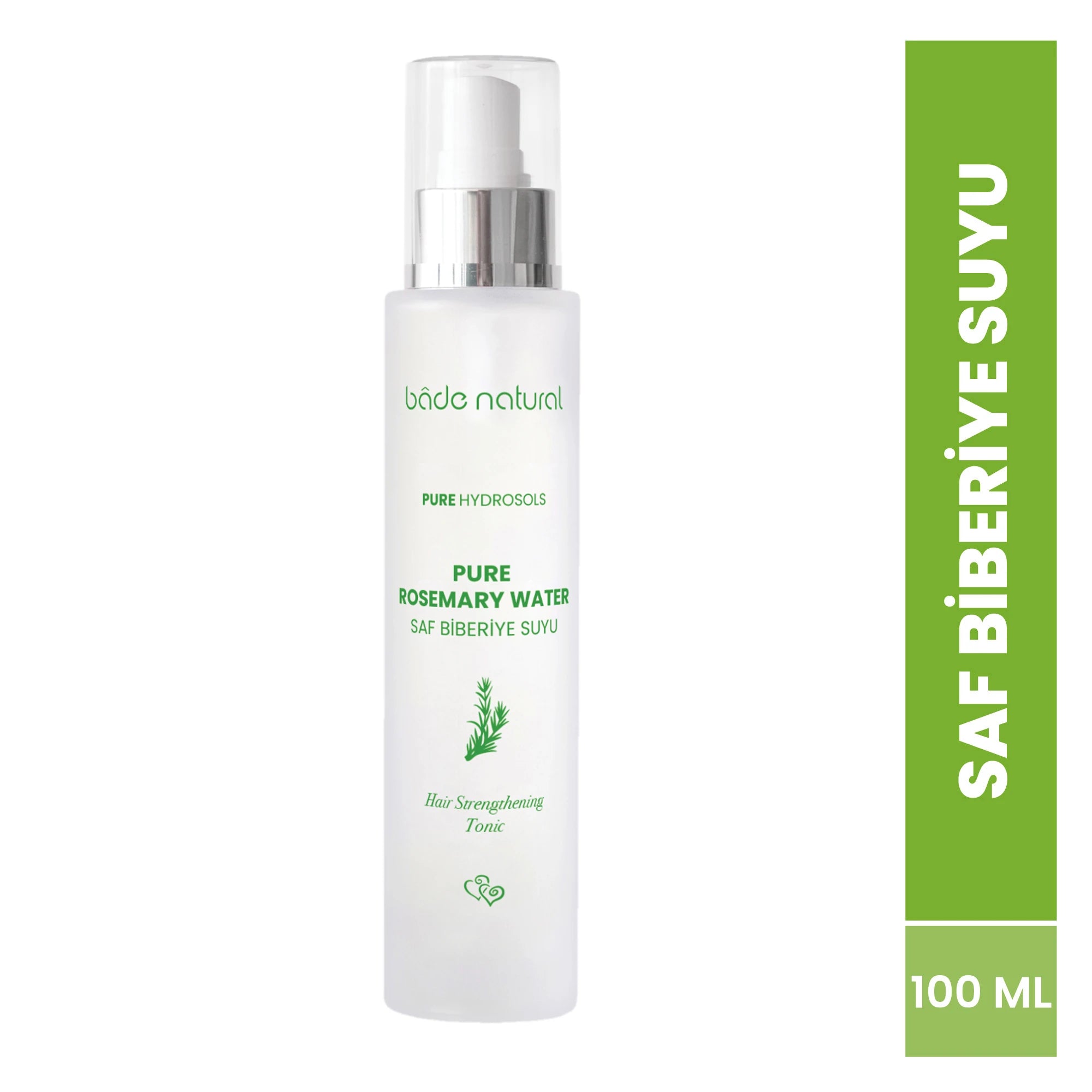 Rozemarijnwater Versterkende Haar Tonic – 100% natuurlijk en puur, 100 ml
