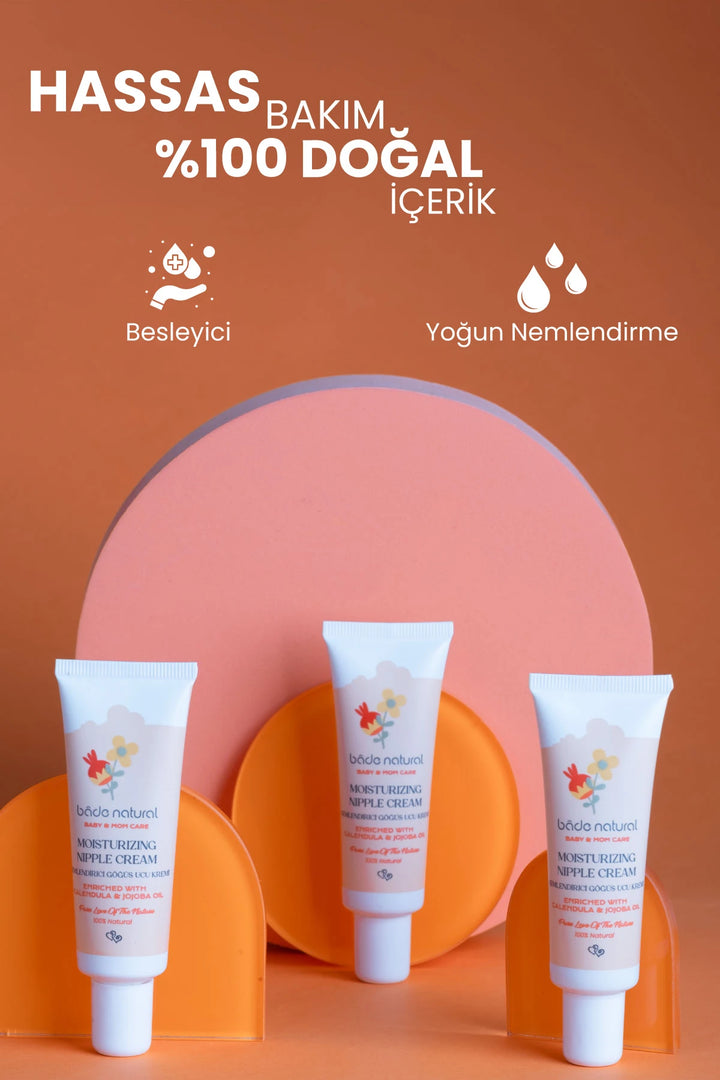 Hydraterende Tepelcrème – 100% Natuurlijk, tegen kloofjes en voor verzorging (30 ml)