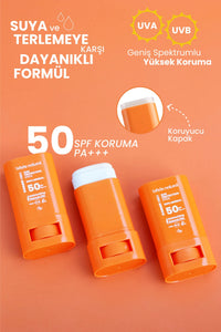 Zonnebrandstick SPF 50 – 100% minerale filters en natuurlijke hoge bescherming, 16 g