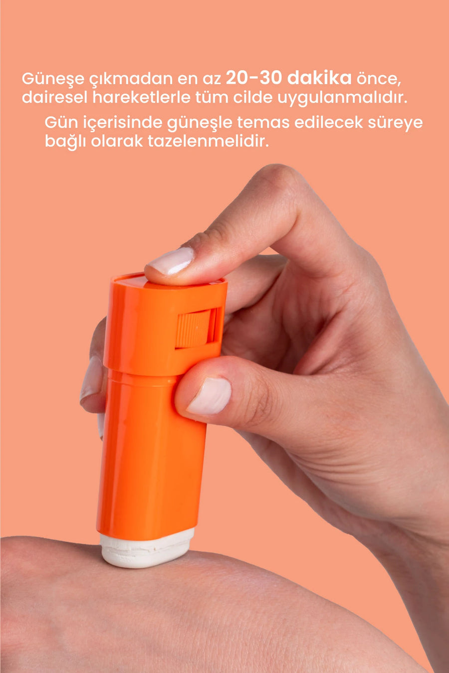 Zonnebrandstick SPF 50 – 100% minerale filters en natuurlijke hoge bescherming, 16 g