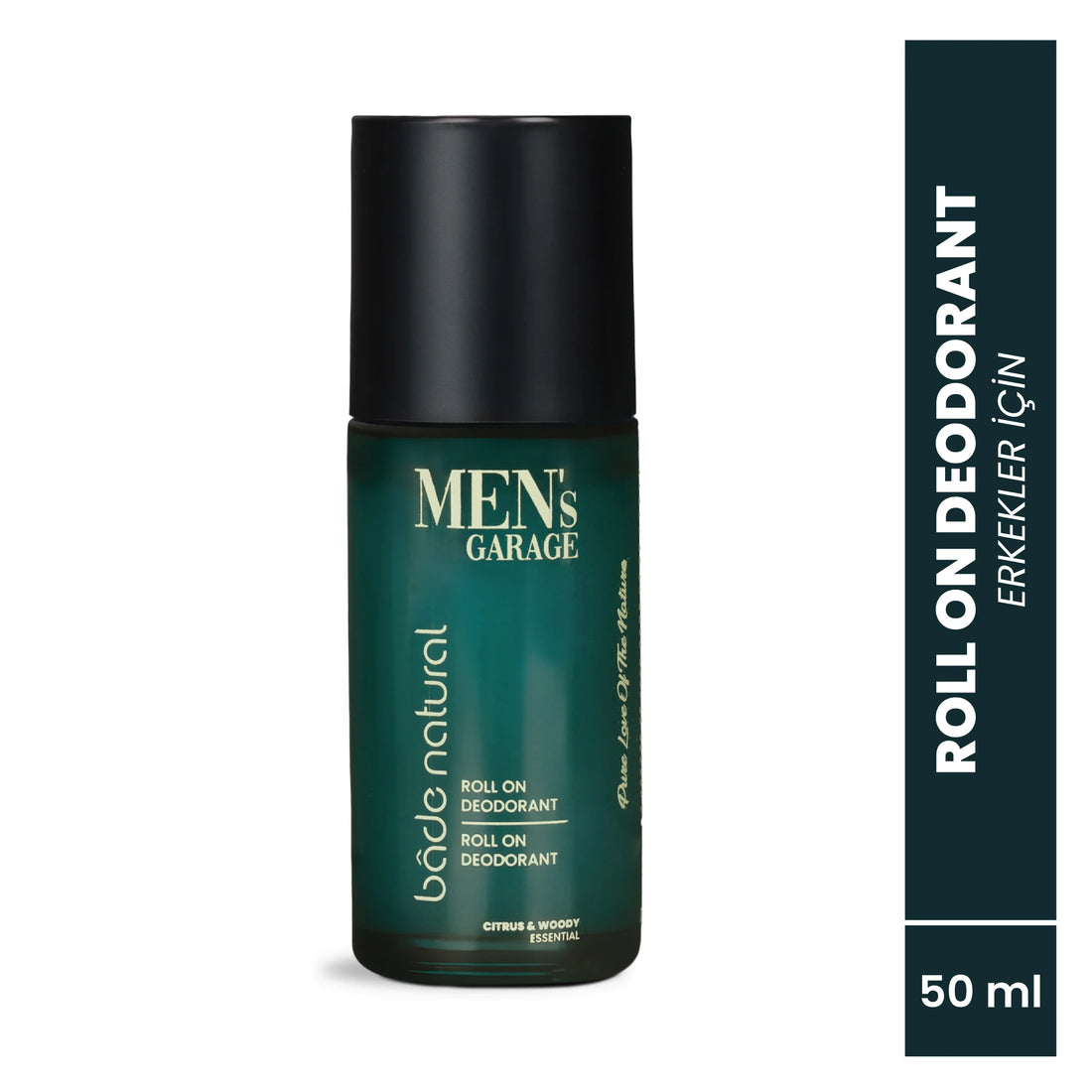 Men's Garage Roll-on Deodorant – Verfrissend en voorkomt transpiratiegeur, 50 ml