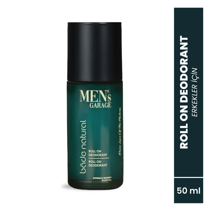 Men's Garage Roll-on Deodorant – Verfrissend en voorkomt transpiratiegeur, 50 ml