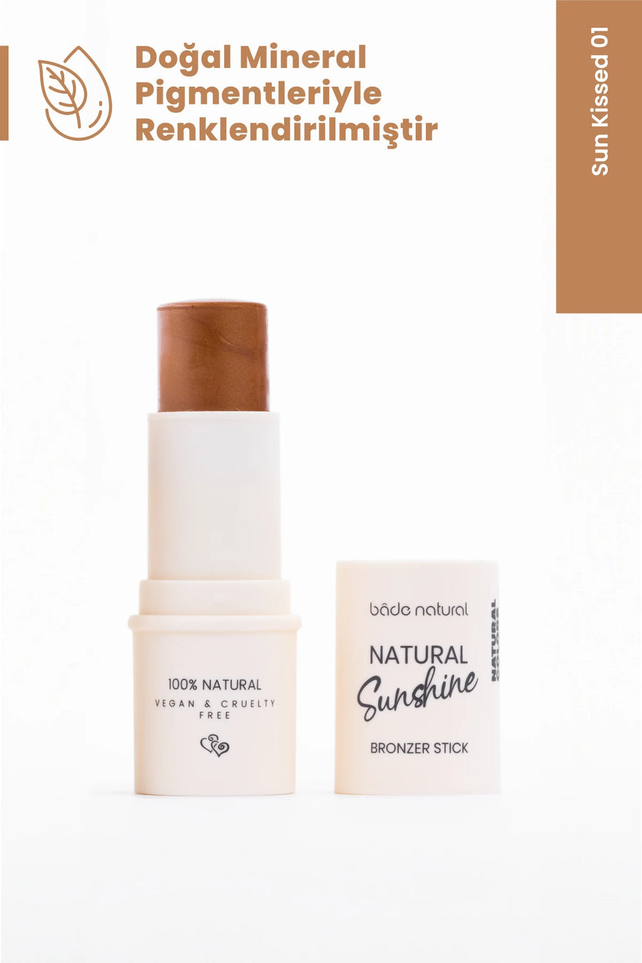 Bronzer Stick Sun Kissed 01 – 100% Natural