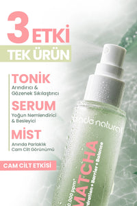 Matcha Antioxidant Glass Skin Intensely Hydrating and Refreshing Face Mist, 100 ml