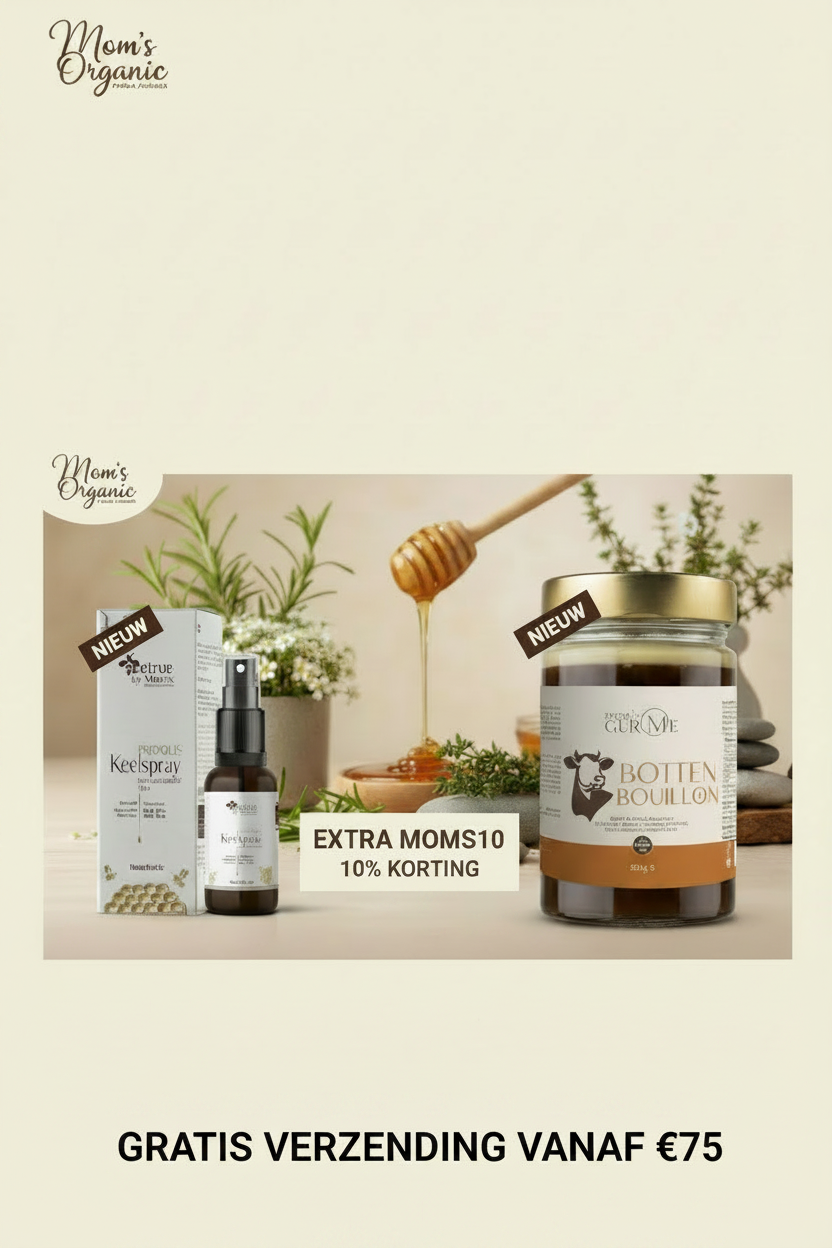 Mobiele banner Mom's Organic