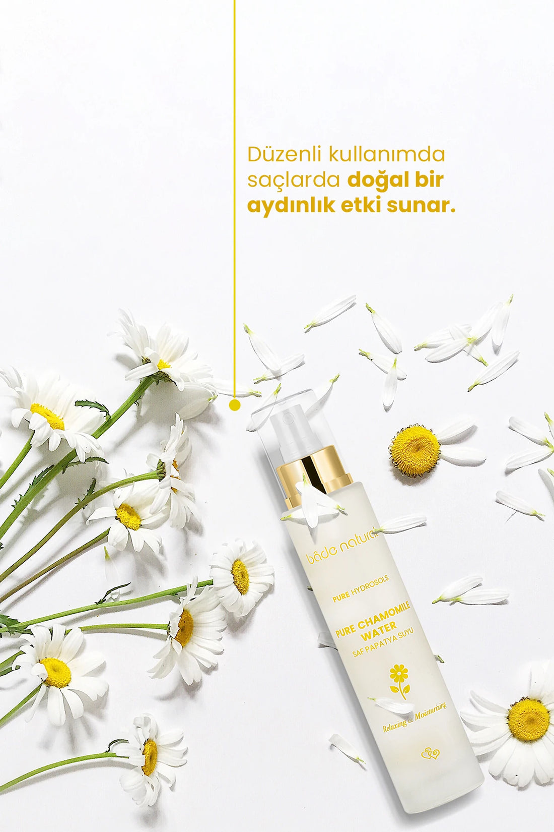 Kamillewater Haar Tonic – 100% natuurlijk en puur, 100 ml