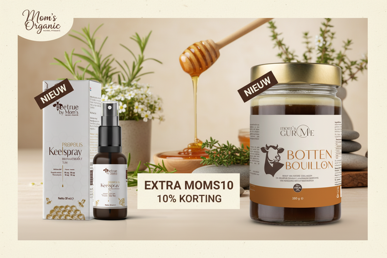 Promotiebanner Keelspray & Botten Bouillon