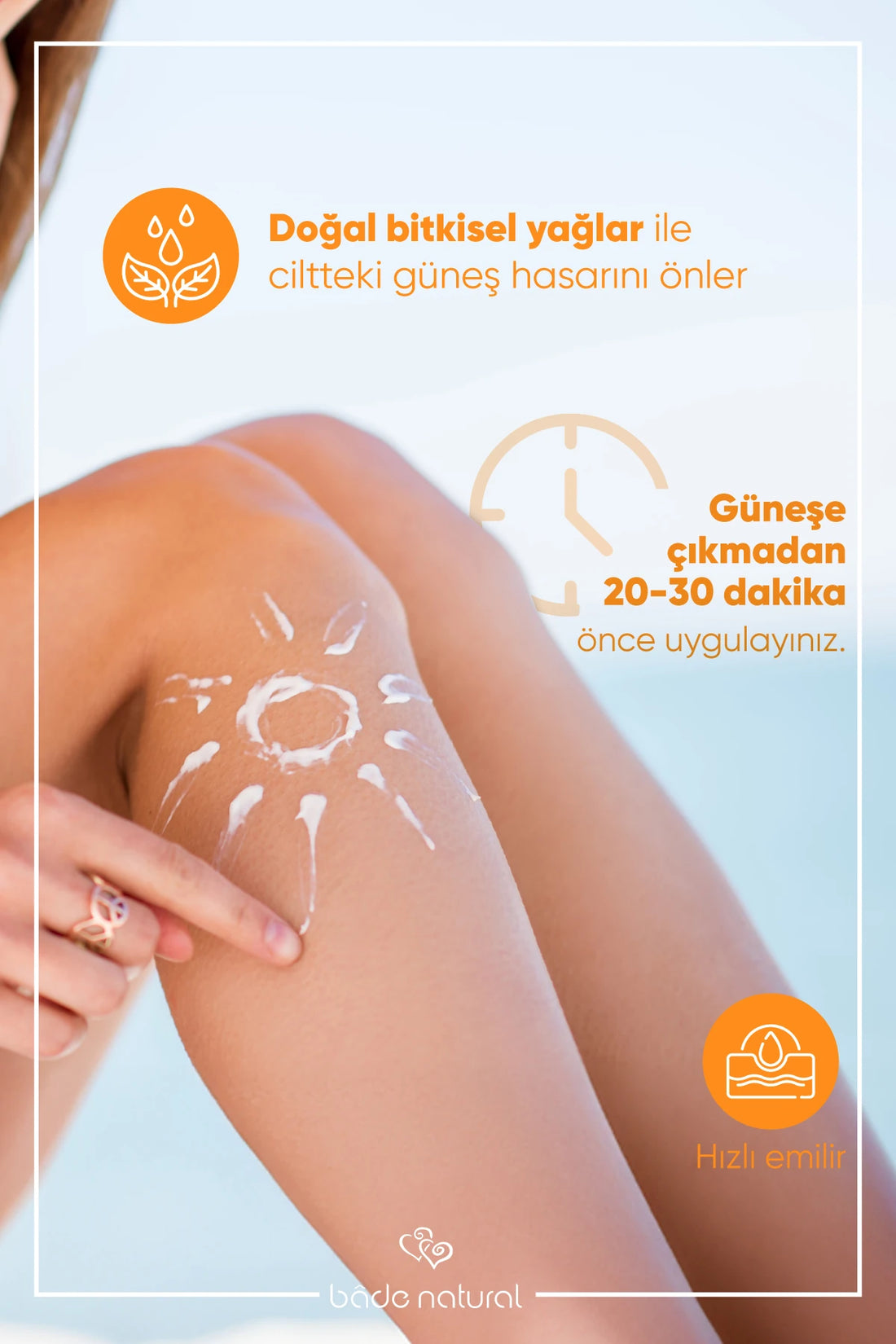Zonnebrandmelk voor gezicht en lichaam SPF 50, 100 ml