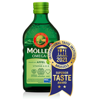 Möller’s Omega-3 Lebertran Apfel – 250ml