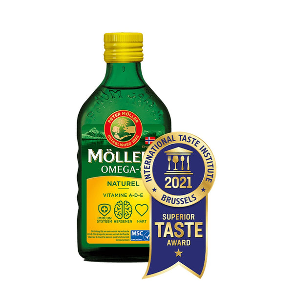Möller’s Omega-3 Lebertran Natur – 250ml