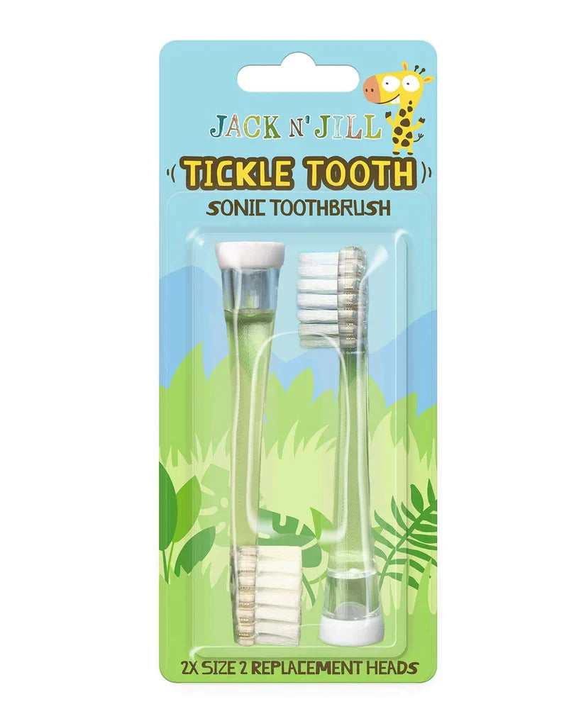 Tickle Tooth Schallzahnbürsten-Ersatzköpfe